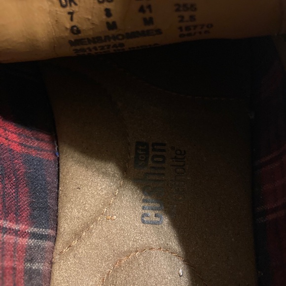 Men's Size 8 Clarks Collection Soft Cushion With Ortholite Loafers Brown - Picture 5 of 11